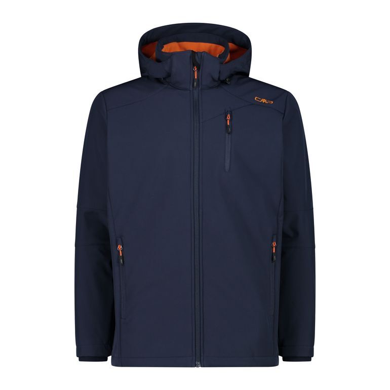 CMP Man Jacket Zip Hood Hombre Chaqueta Softshell