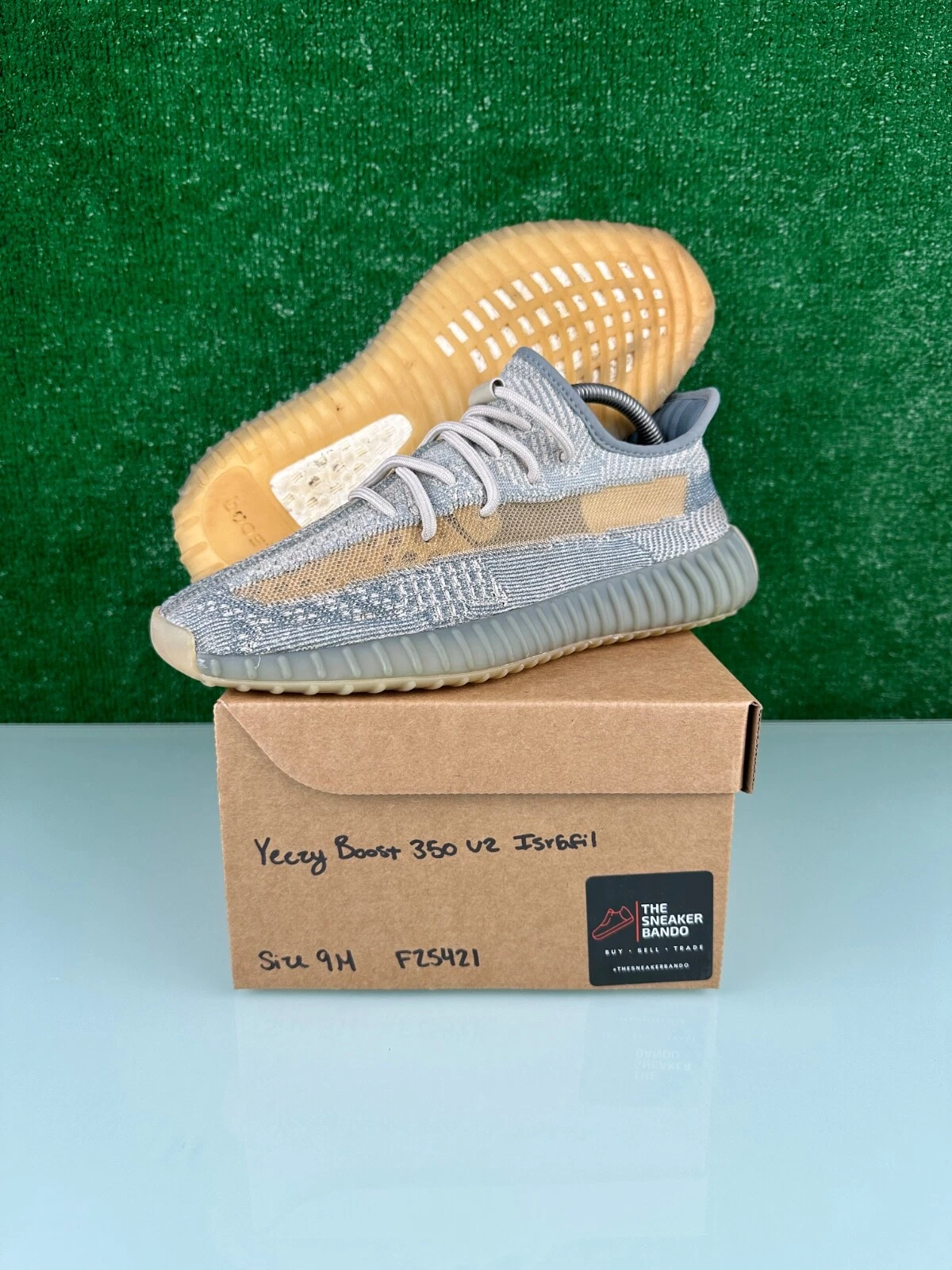 Taglia 9 Adidas Yeezy Boost 350 V2 Low Israfil