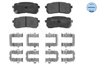 Meyle 025 245 5915/W Bremsbelagsatz, Scheibenbremse FüR Hyundai, Kia