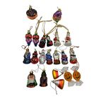 Department 56 Blown Glass Halloween Ornaments Set of 21- No Box read description