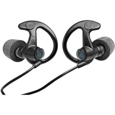 SureFire EP-10 Sonic Defenders Ultra Max Earplugs Foam Tipped, Black,