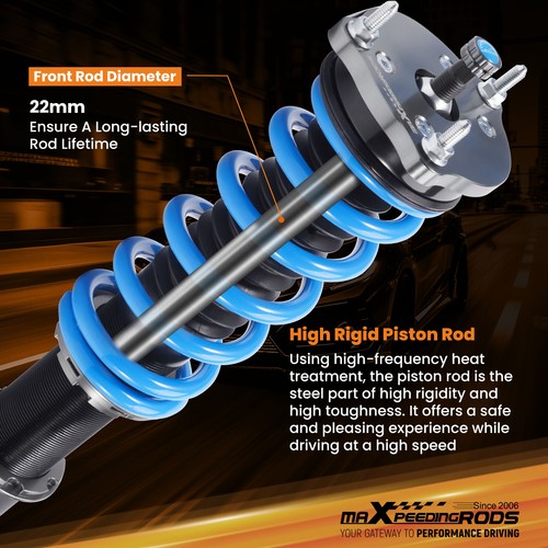 MaXpeedingrods T6 Coilovers Lowering Kit For Mercedes E320 E350 RWD 03-09 W211 - Picture 10 of 12