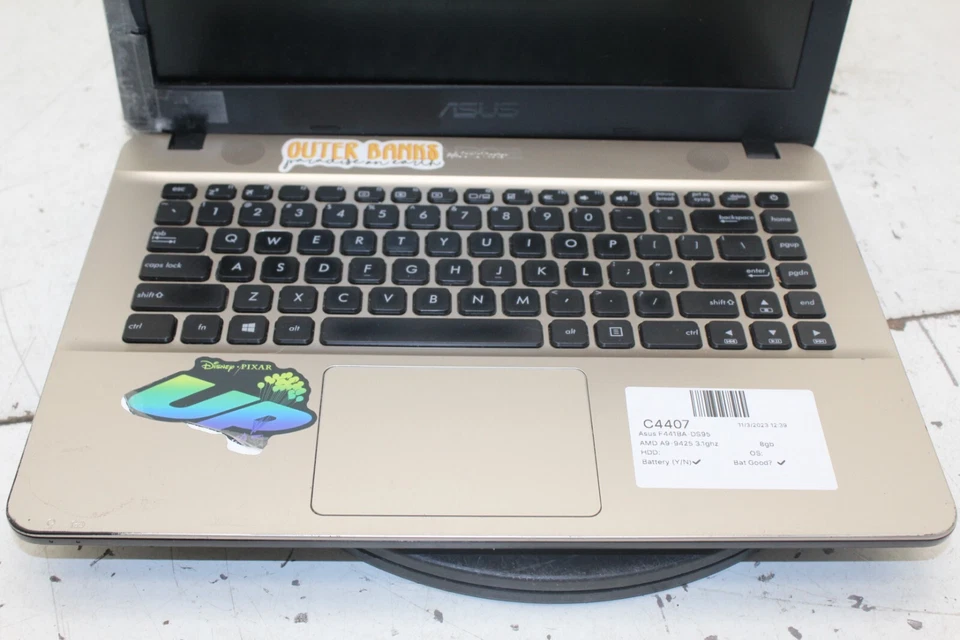 Portátil Asus VivoBook F441BA-DS95 AMD A9-9425 8 GB de RAM sin disco duro Foto 3 de 4