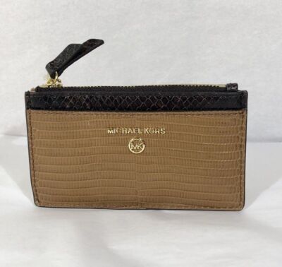 Michael Kors Jet Set Charm SM Slim Card Case Luggage Multi 