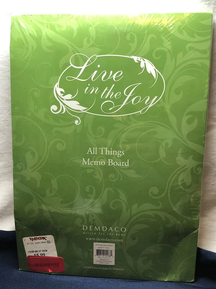 Demdaco All Things Religious Magnetic Memo Board & 3 Magnets - Image 3 of 4