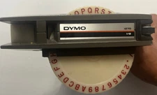 Vintage Dymo 1270 hand-held Embossing Label Maker Dial 1/2”