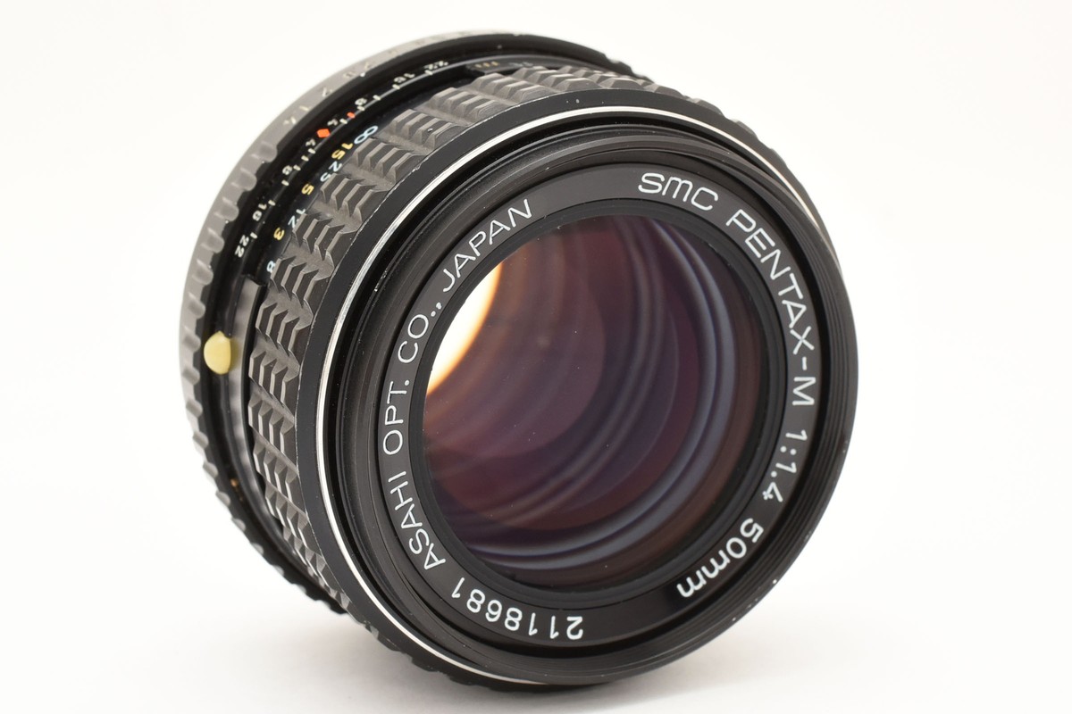 ASAHI SMC PENTAX-M 50mm f/1.4 レンズ ASAHI SMC Pentax-M 50mm f/1.4 K mount lens 1160 | eBay