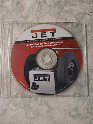 Jet -  Slow Speed Wet Sharpener Set-up & Installation Disk Only