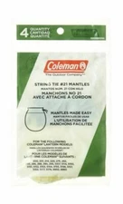 Coleman String tie Lantern Mantle - 4 Pack (21A104)