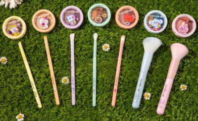 BT21 Eyeshadow & Makeup Brush Complete Collection by The Crème Shop