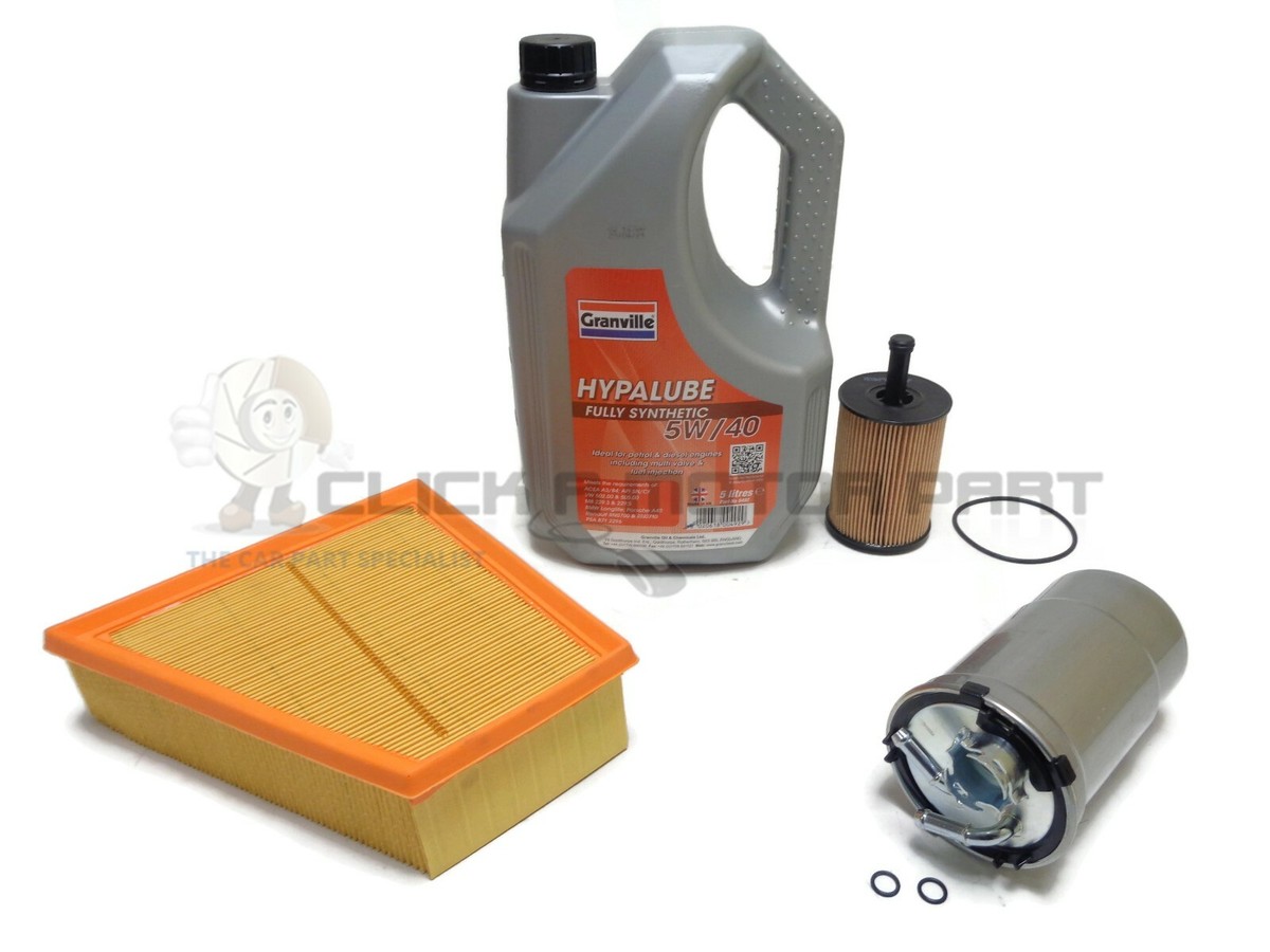 Kit De Servicio Completo De Filtros (aire, Cabina, Combustible Y Aceite) Para Skoda Fabia 1.9 TDI Diésel (1999-2005)