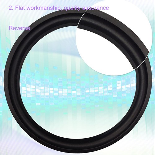 12inch Rubber Speaker Foam Repair Edge Ring DIY Speaker Surround Edge Rings QDE - Afbeelding 4 van 6