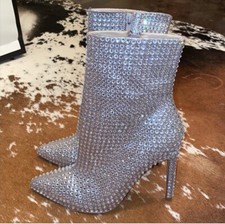 Steve Madden Rhinestone Booties