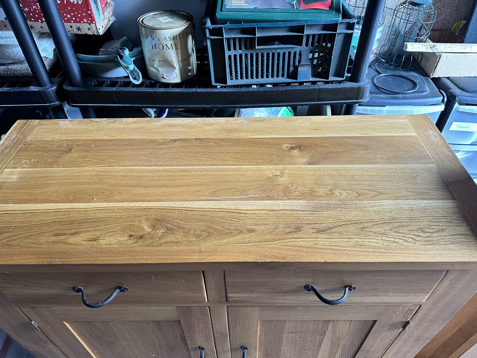 Solid Oak Dresser eBay