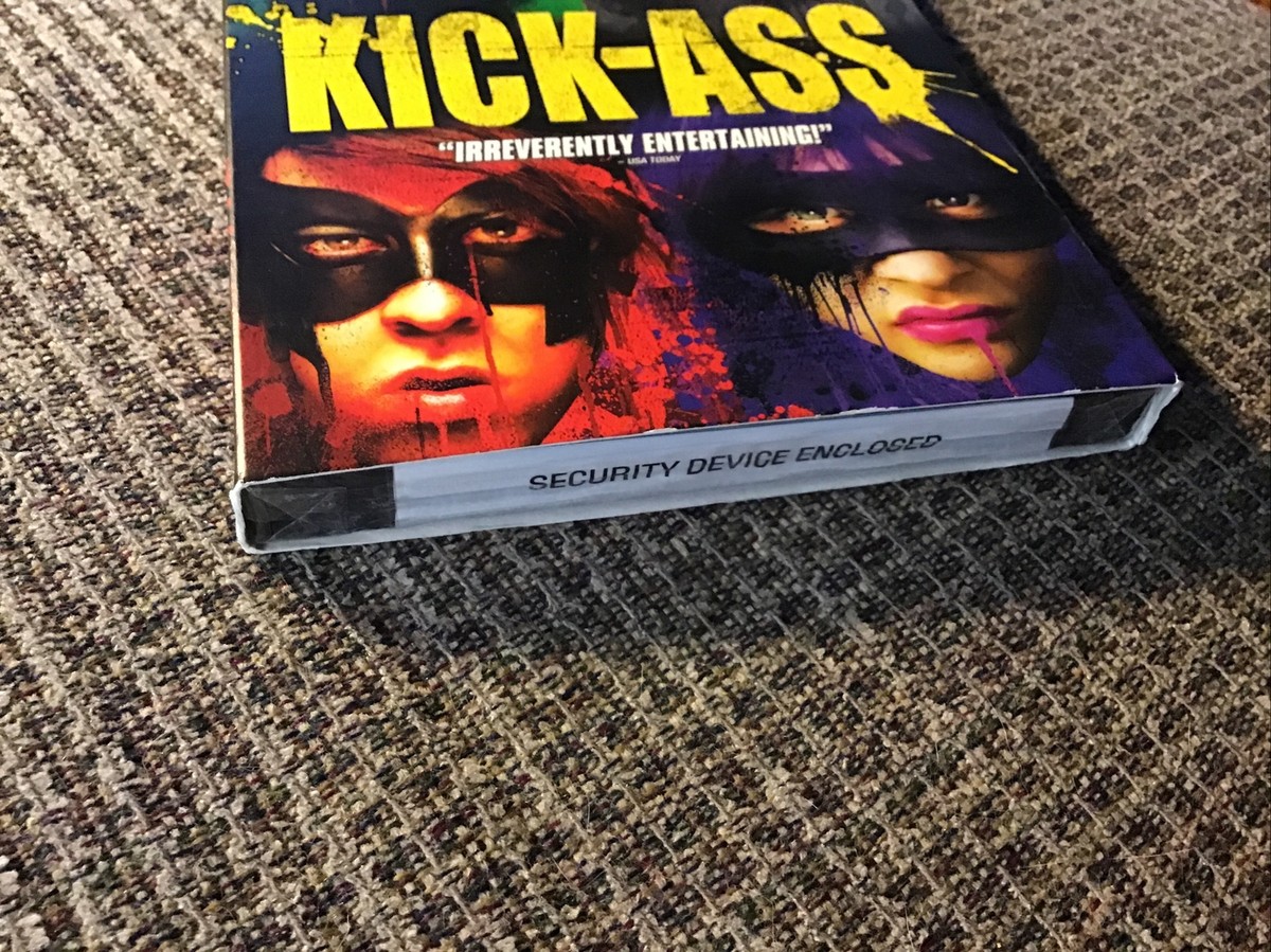 KICK-ASS 2010 DVD BRAND NEW LIONSGATE PRINT AARON TAYLOR