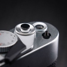 Mini 7mm/8mm Shutter Release Button Brass White Copper for Fujifilm Leica Camera
