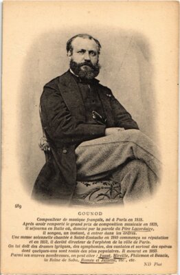 CPA COMPOSITEUR GOUNOD (114226)