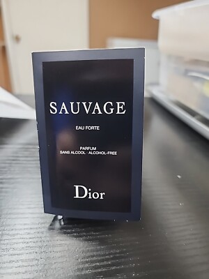 Dior Sauvage Eau Forte Parfum Alcohol Free Sample Spray Vial 1ml/0.03oz 1 pc Men