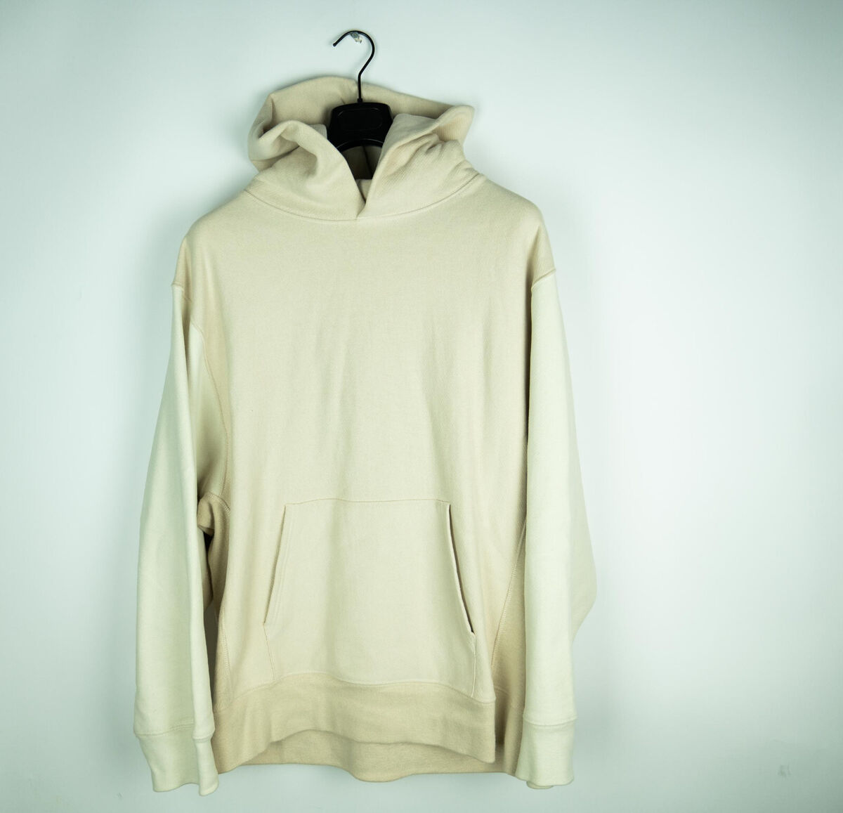YEEZY Season 3 Two Tone Hoodie Off-White Cream Kayne West YEEZY Season 3 Two Tone Hoodie Off-White Cream Kayne West