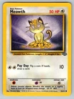 1999 Pokemon Jungle Vintage WOTC Meowth 56/64 NM