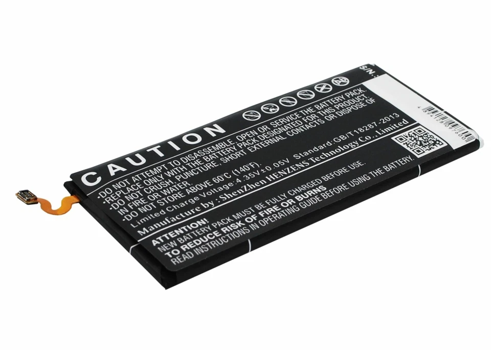 Batería de polímero de litio para Samsung Galaxy E5 Duos 4G SM-E500D SM-E500F 3.8V 2400mAh Foto 4 de 4