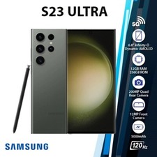 Samsung Galaxy S23 Ultra 5G 12GB+256GB Dual SIM Android Cell Phone – GREEN