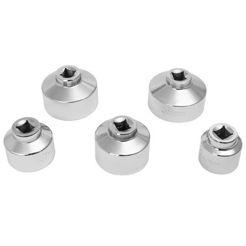 5Pcs Oil Filter Wrench Cap Socket Drive Remover Tool Set 24mm 27mm 32mm 36mm - Picture 10 of 21