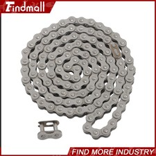 Findmall 5 Feet of 40 Roller Chain Includes 2 Free Connecting Links