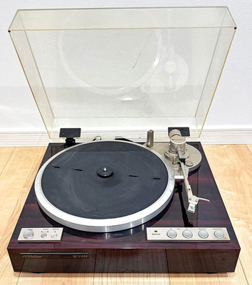 Victor QL-Y44F Quartz Direct Drive Turntable Record Player Tested Working -JAPAN