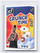 2025 Donruss WNBA #2 Jewell Loyd Crunch Time Press Proof Las Vegas Aces