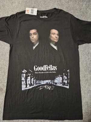 Goodfellas Three Decades of Life in The Mafia Black T Shirt Size M