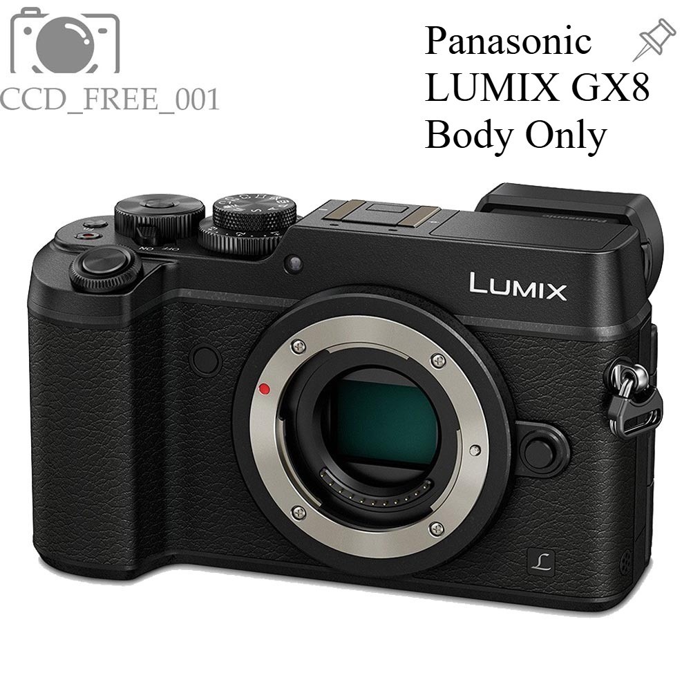 Panasonic LUMIX GX8 Mirrorless Digital Camera Body Only Black Chinese language
