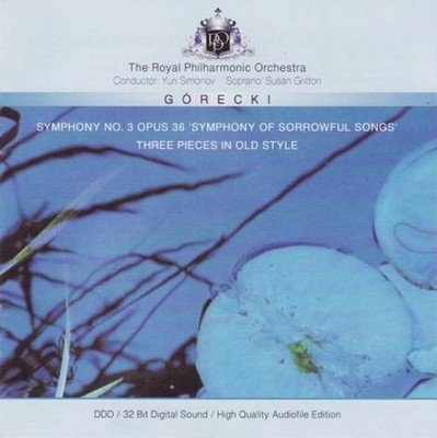 Gorecki - Symphony No. 3/Three pieces in old style (CD, RPO, 1993, Klassik)