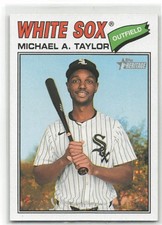2026 Topps Heritage Michael A. Taylor #45 Chicago White Sox