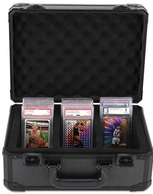 (2x) BCW Graded Latching Case 3 Rows- Secure Locking
