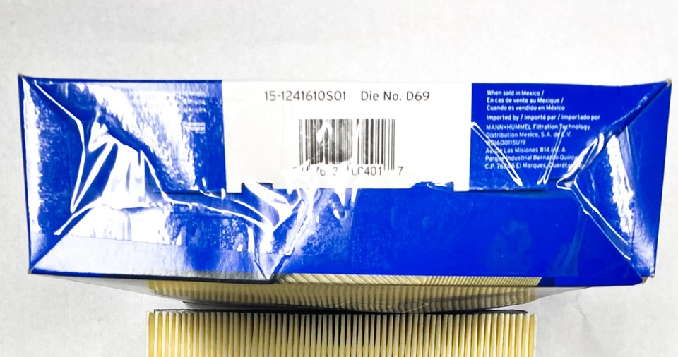 Filtro de aire calidad Purolator ONE A35323 Ford Mazda Mercury varios vehículos Foto 3 de 3
