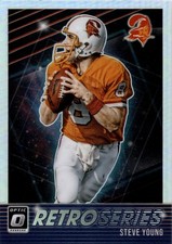 2021 Donruss Optic Steve Young #RS-SY Retro Series Holo Prizm Buccaneers