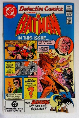 Detective #515 (1982) BATMAN Robin Vicki Vale DC NM-