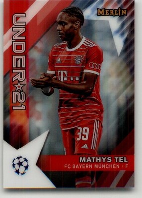 2022-23 Merlin UEFA Mathys Tel U21 Stars #U21-7 FC Bayern Munchen
