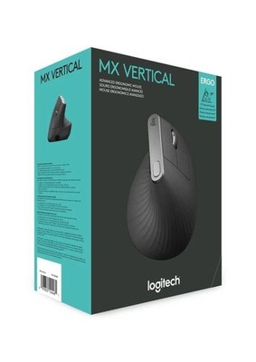 Logitech MX Vertical Mouse Ergo Series Ergonomic Color Graphite