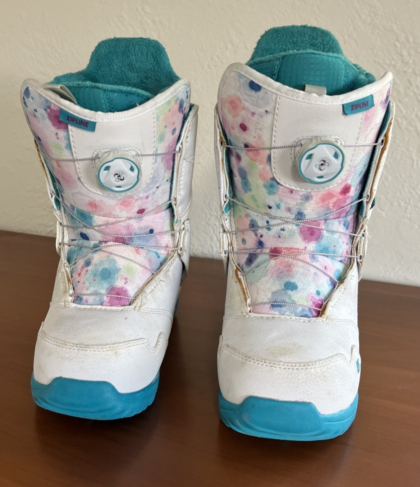 Burton Kids Zipline BOA Snowboard Boots Size 6K | eBay