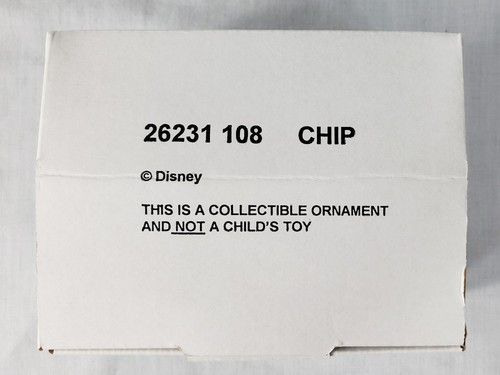Vintage Christmas Magic Disney Grolier Chip Ornament Original Box - Picture 2 of 11