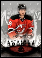 2010-11 SP Game Used Jacob Josefson Rookie 021/699 New Jersey Devils #158