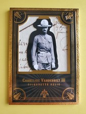 2025 Pieces Of The Past Roaring 20's #R-98 Cornelius Vanderbilt III 7/10 Relic