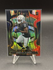 2025 Panini Select - Concourse Ashton Jeanty #4 Black & Red Shock Prizm (RC)