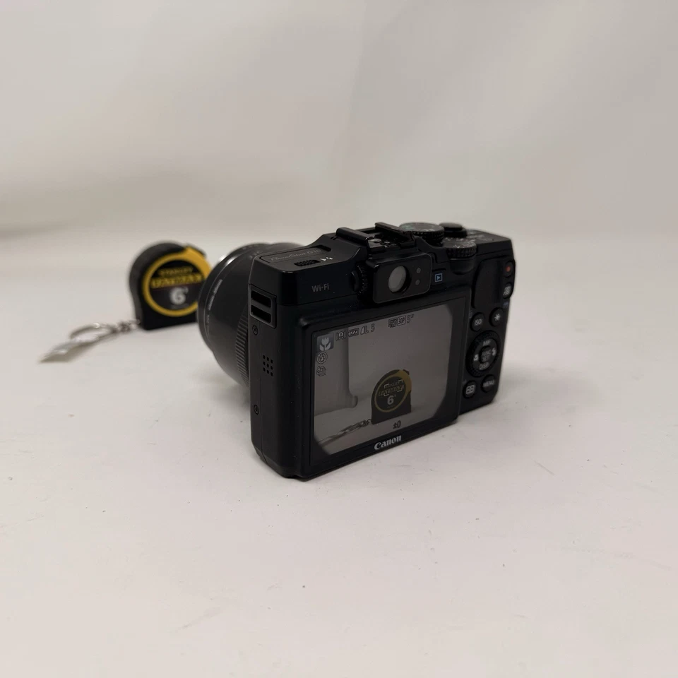 Canon PowerShot G16 12.1MP Digital Camera - Black - Image 3 of 4