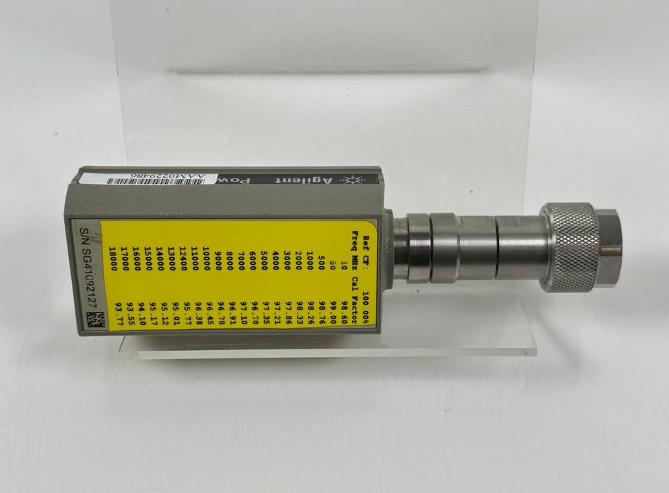AGILENT 8481D Power Sensor, 10 MHz to 18 GHz, -70 to -20 dBm | eBay