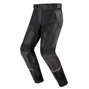 LS2 Como Air Summer Motorcycle Trousers Mesh Motorbike Pants Black Grey