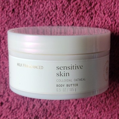 Bath & Body Works ''Sensitive Skin ''MILK '' Fragranced Body Butter 6.5oz NEW