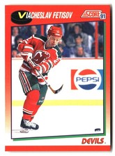 1991-92 Score Canadian English #184 Viacheslav Fetisov